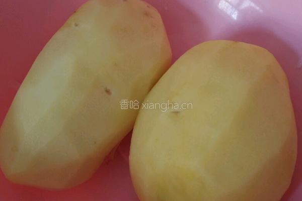 土豆丝小炒肉的做法图解1