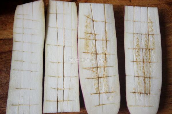 肉沫烤茄子的做法图解2
