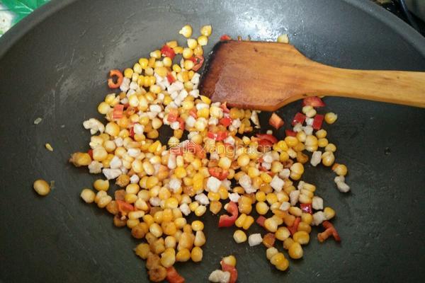 玉米肉末的做法图解8