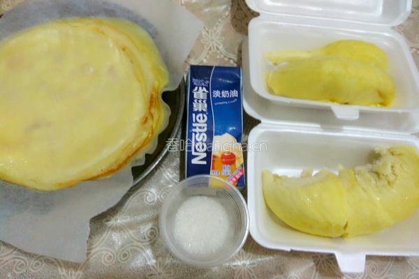 榴莲千层的做法图解8