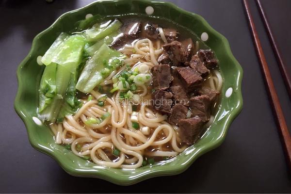 酱牛肉汤面的做法图解14