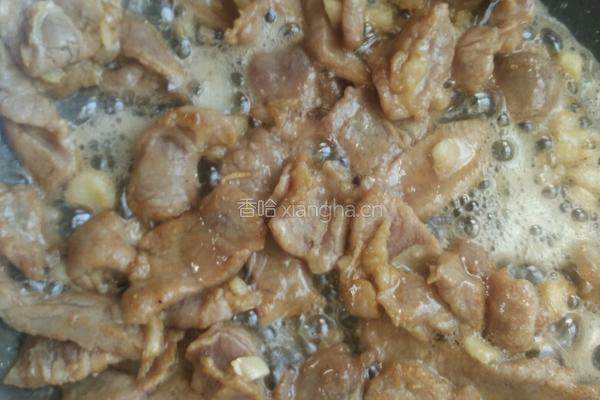 小炒黄牛肉的做法图解3