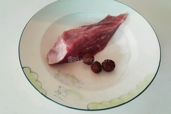 春砂仁炖瘦肉的做法图解1
