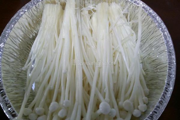 锡纸金针菇的做法图解4