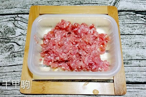 黄瓜炒肉末的做法图解2
