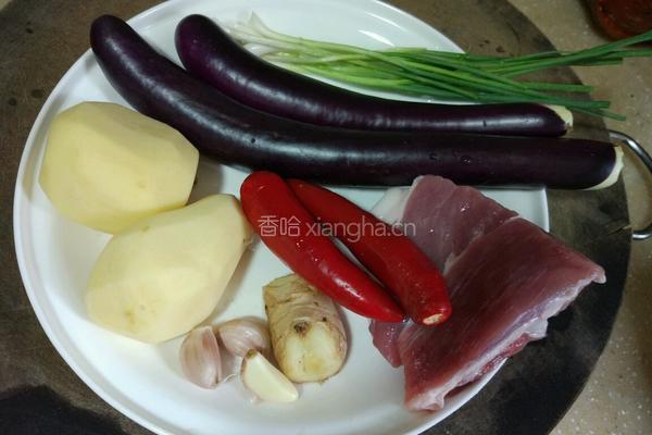 茄子烧土豆的做法图解2