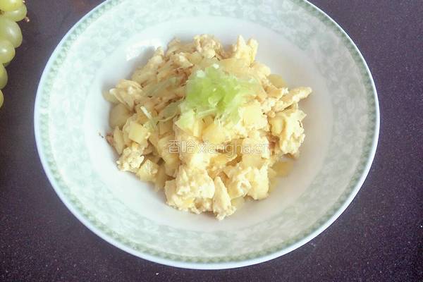土豆炒鸡蛋的做法图解6