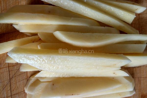 炒土豆条的做法图解2