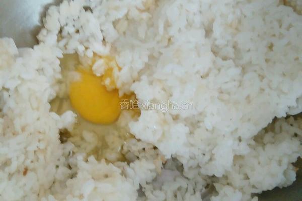 绿豆芽蛋炒饭的做法图解2