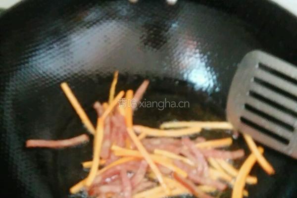 绿豆芽蛋炒饭的做法图解7