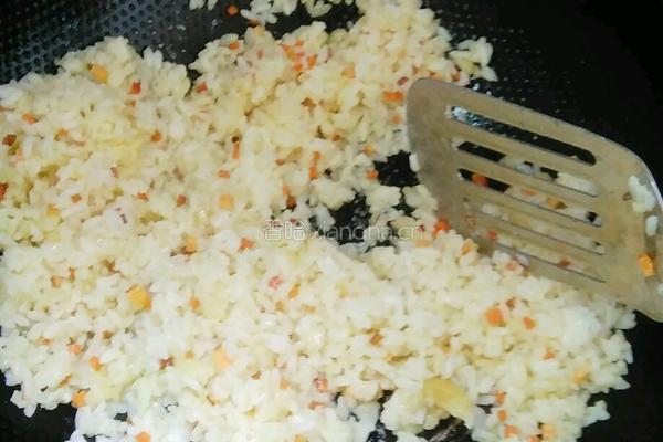 绿豆芽蛋炒饭的做法图解11