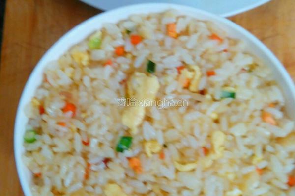 绿豆芽蛋炒饭的做法图解14