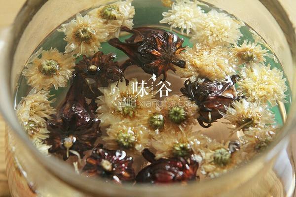 洛神菊花茶的做法图解4