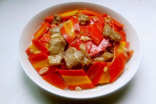 胡萝卜炒肉的做法图解15