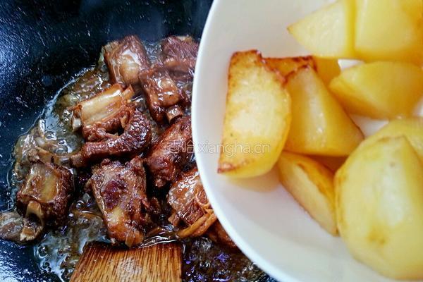 土豆炖排骨的做法图解14