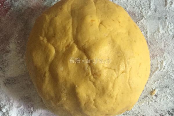 芝麻南瓜饼的做法图解3