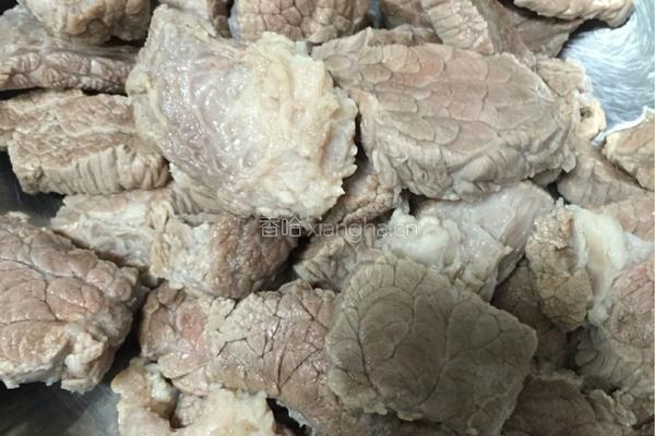 牛肉炖豆牙的做法图解4