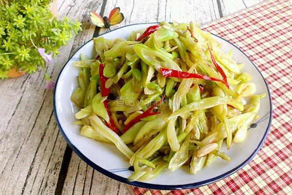 清炒豆角丝的做法图解7
