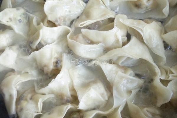 香煎混沌的做法图解8