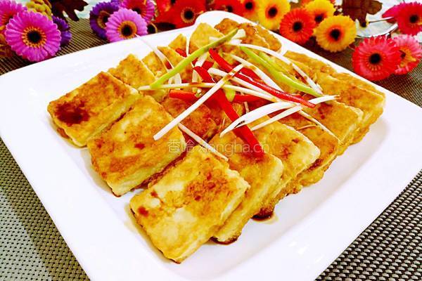 鸡蛋煎豆腐的做法图解15
