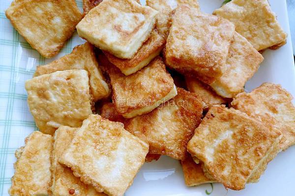 鸡蛋煎豆腐的做法图解12