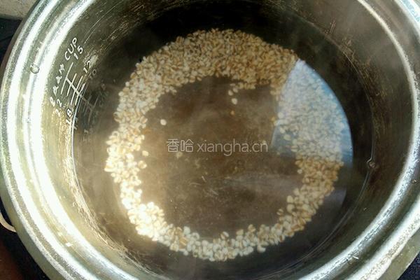 南瓜薏米羹的做法图解2