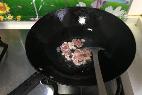 肉丝炒豇豆的做法图解3