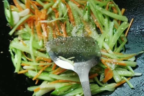 素炒芹菜的做法图解6
