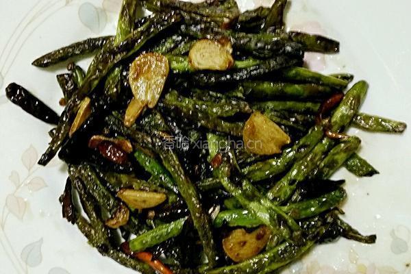 干煸长豆角的做法图解4