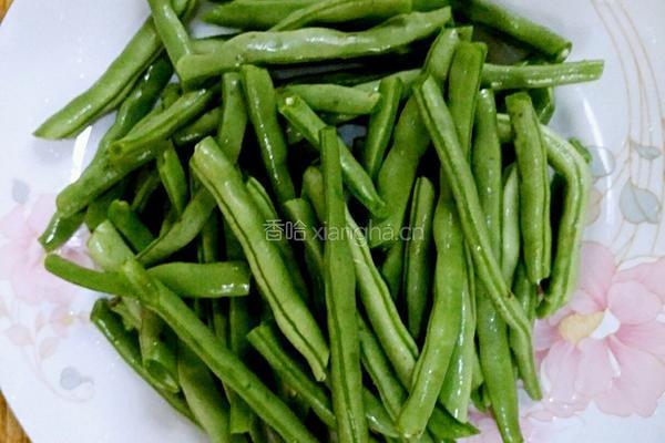 干煸长豆角的做法图解1