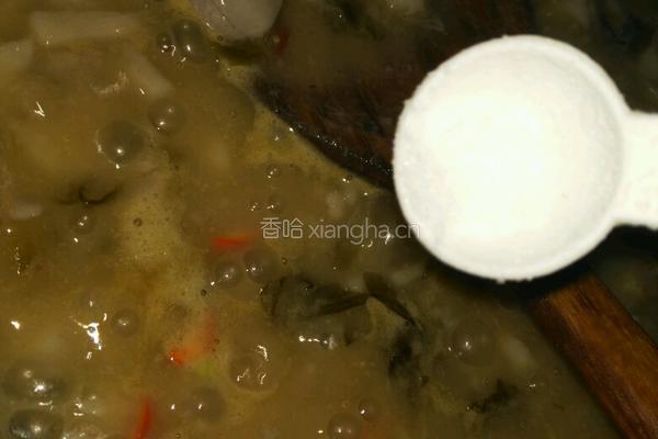 酸菜芋头汤的做法图解10