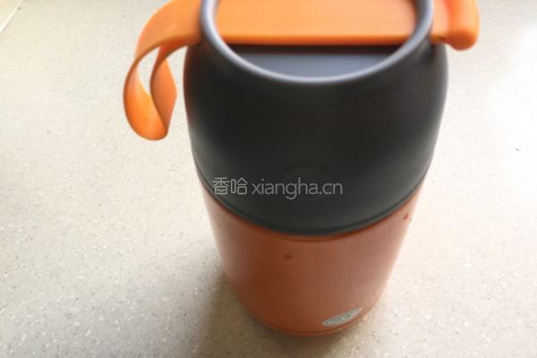 保温焖烧杯红豆汤的做法图解6