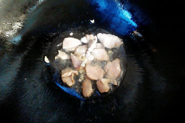 黄秋葵炒肉的做法图解4
