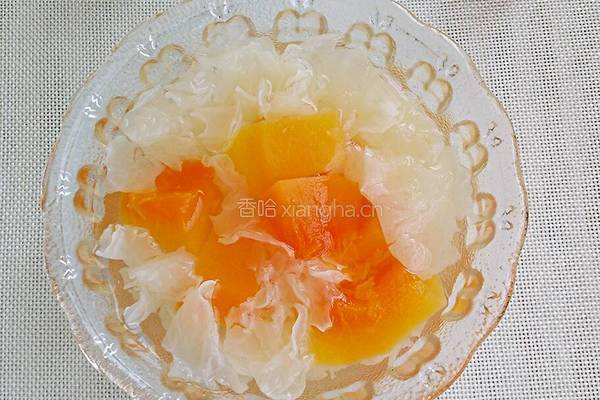 木瓜银耳汤的做法图解4