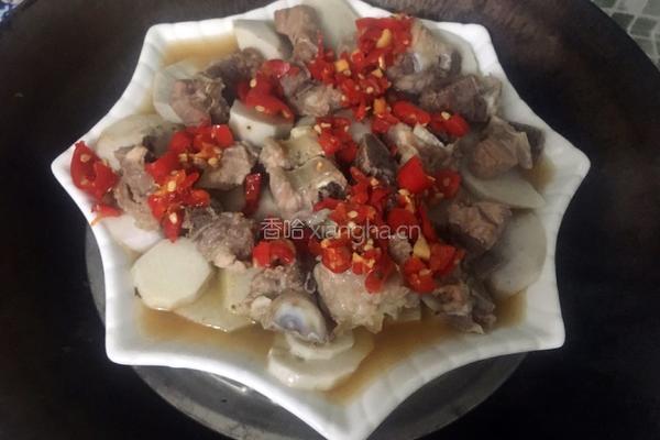芋头排骨的做法图解8
