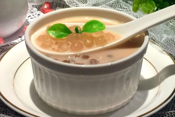 西米奶茶的做法图解10
