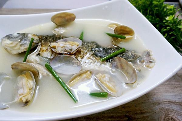 蛤蜊汆鲫鱼的做法图解10