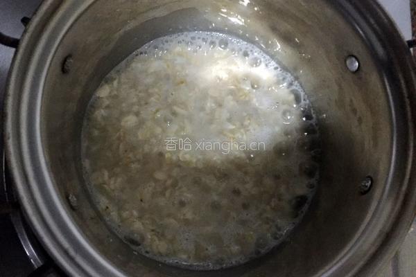 燕麦牛奶的做法图解3