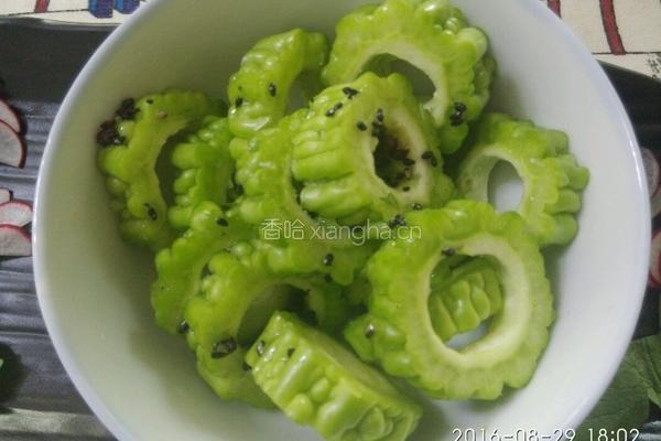 拌苦瓜的做法图解8