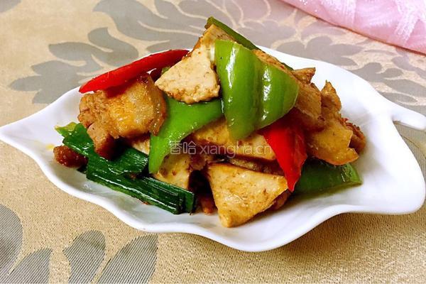 香干回锅肉的做法图解13