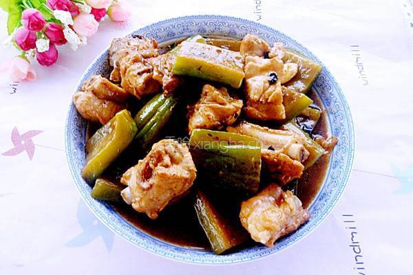 苦瓜烧排骨的做法图解7