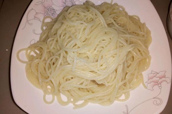 肉末拌面的做法图解4