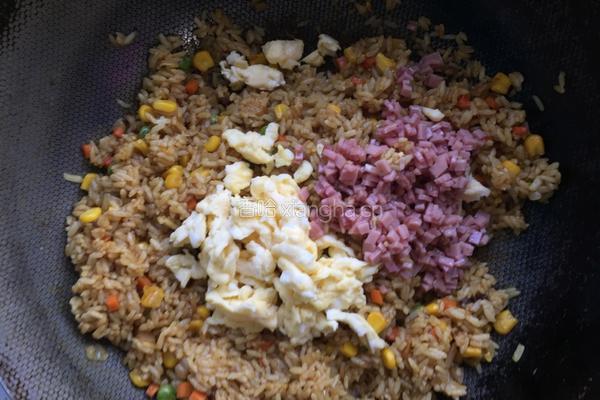 咖喱蛋炒饭的做法图解8