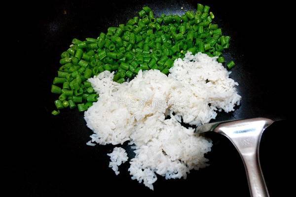 豆角饭的做法图解6
