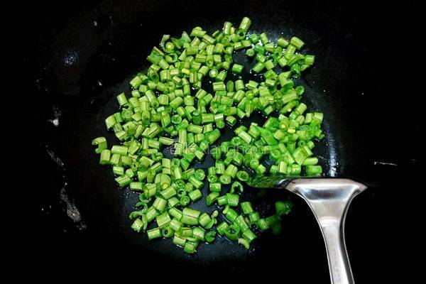 豆角饭的做法图解5