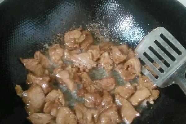 青椒炒牛腱子肉的做法图解7