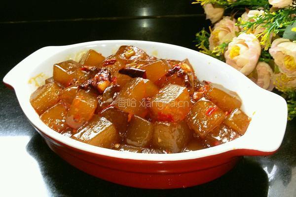 炒凉粉的做法图解8
