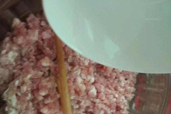 肉圆子的做法图解3