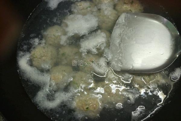 肉圆子的做法图解12