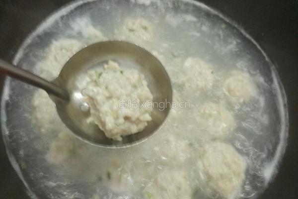 肉圆子的做法图解13